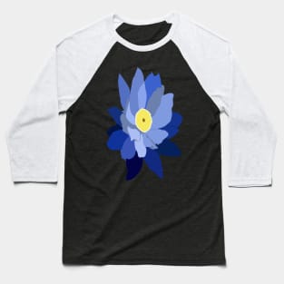 Blue lotus flower Baseball T-Shirt